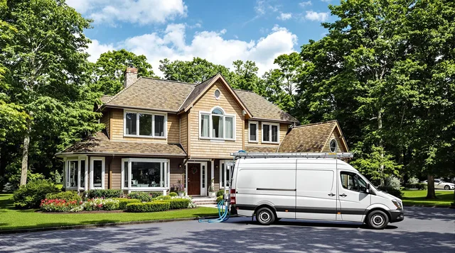Avon Dryer Vent Cleaning dryer vent cleaning crew working in Canton, CT