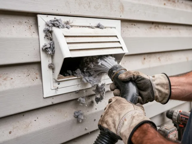 Professional dryer vent cleaning by Avon Dryer Vent Cleaning in Avon