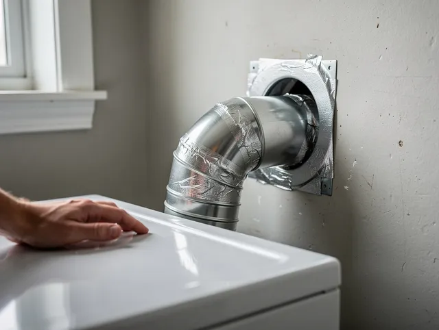 Avon Dryer Vent Cleaning expert performing professional dryer vent repair and installation in Avon