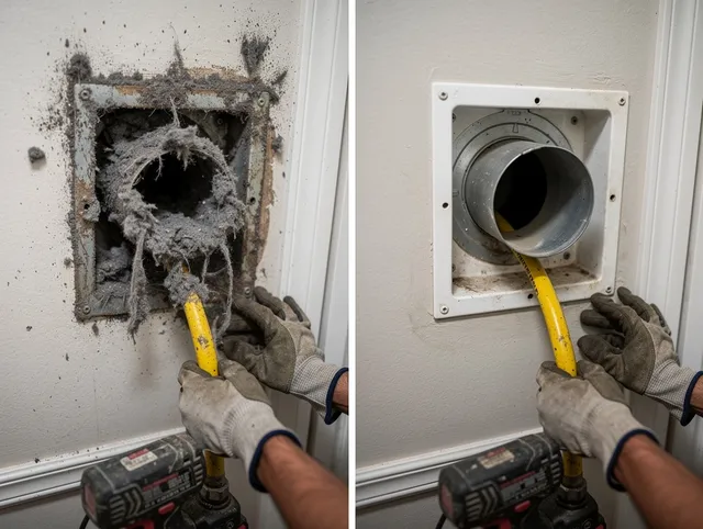 Expert gas dryer vent cleaning by Avon Dryer Vent Cleaning in Avon